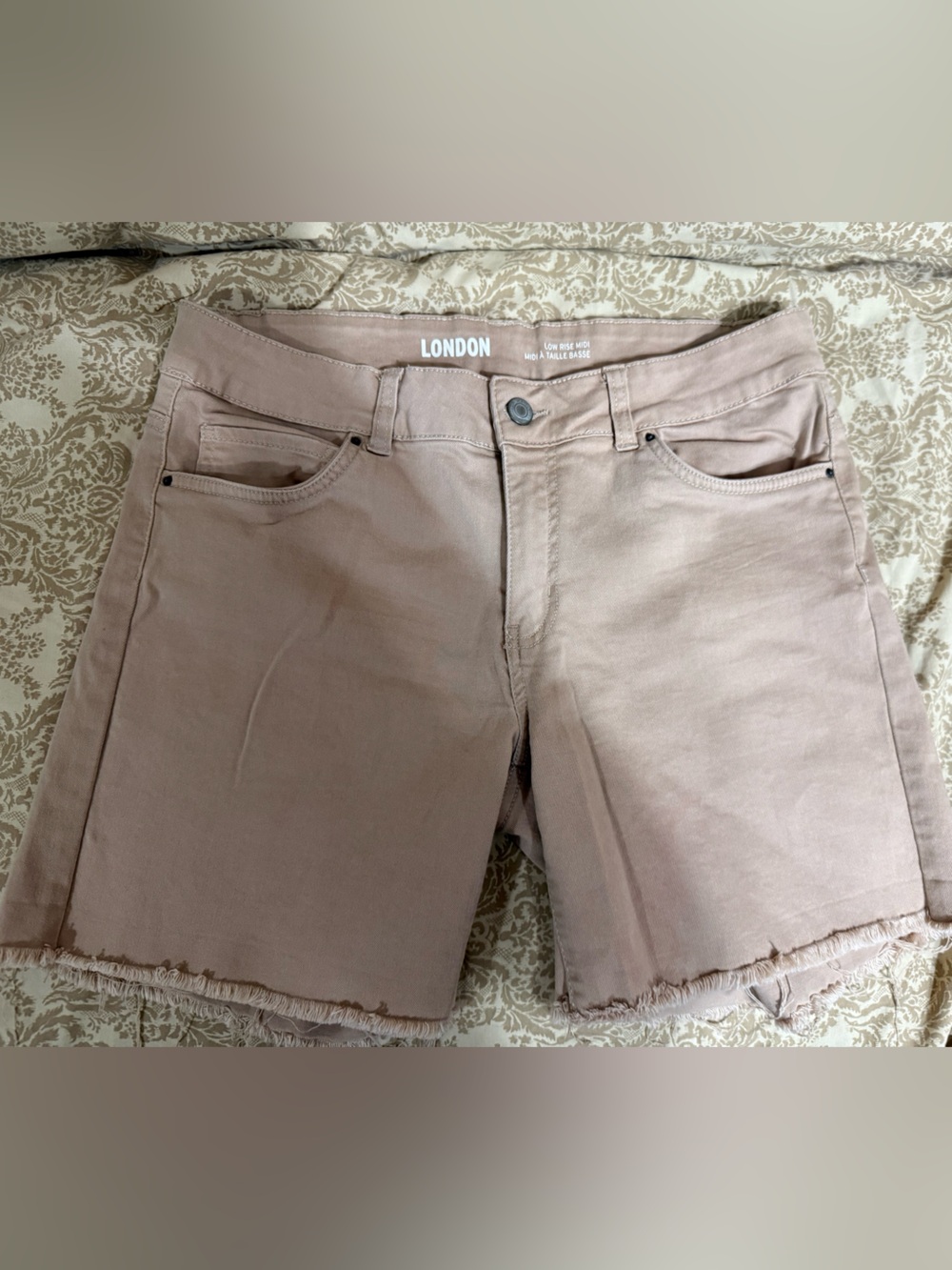 SWS x Denim Co | Women’s Dusty Pink Cropped Jeans | Size 7
